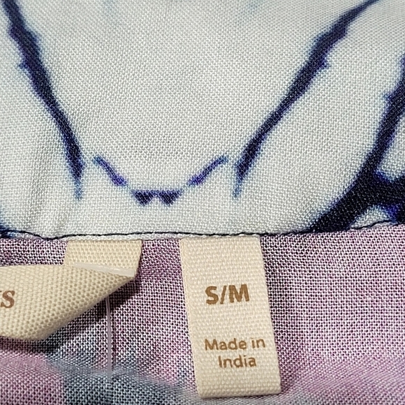 NWT SOFT SURROUNDINGS S/M Colorful Embellished Seashells Kimono Coverup Floral - Picture 13 of 13